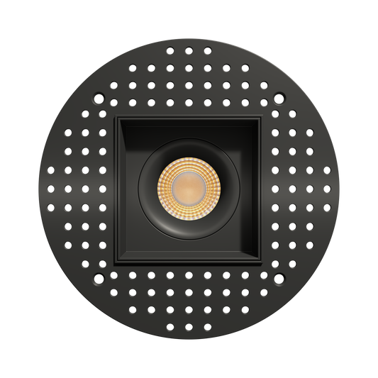 3.5” Trimless Single Head Multiple Regress Gimbal Black