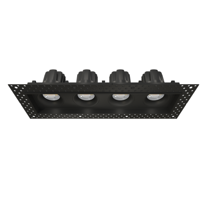 3.5” trimless Four Head Multiple Regress Gimbal Black