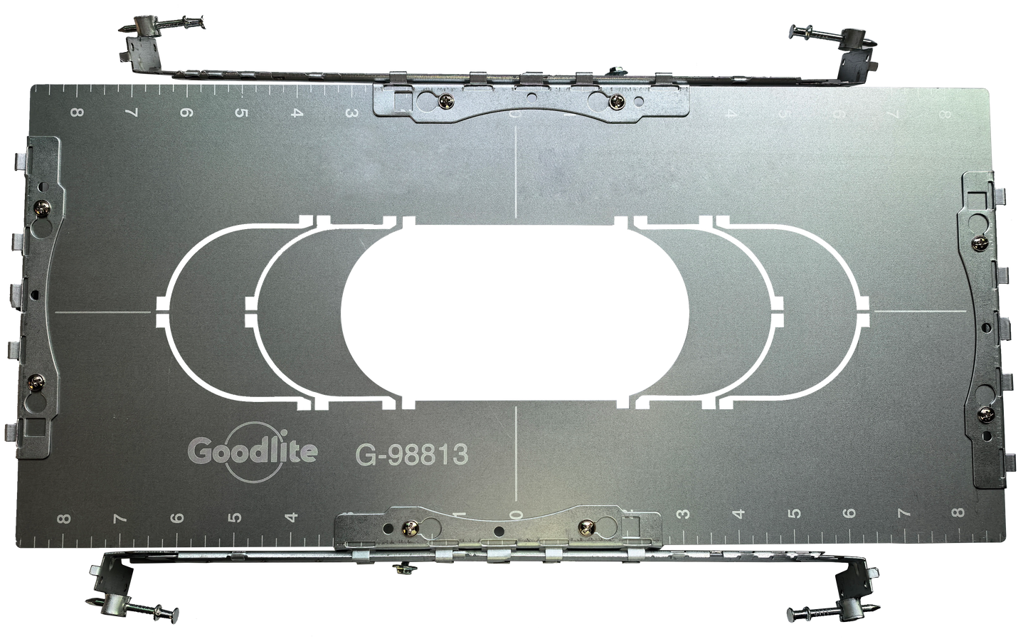3.20″ Oval Flanged New construction plate