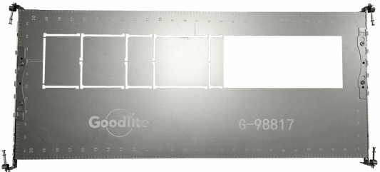 4.7″ Rectangular Flanged New construction plate