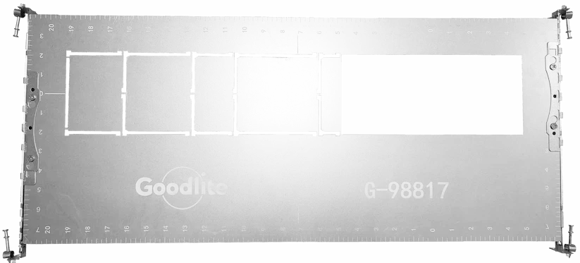 4.25″ Rectangular Flanged New construction plate