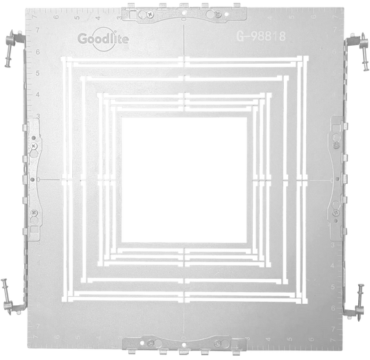 Rectangular Flanged New construction plate