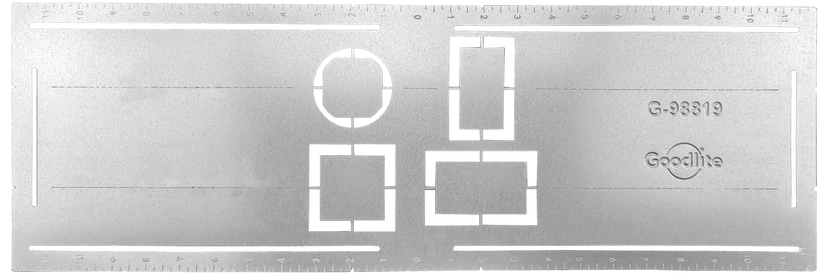 Universal New Construction Plate for Step Lights