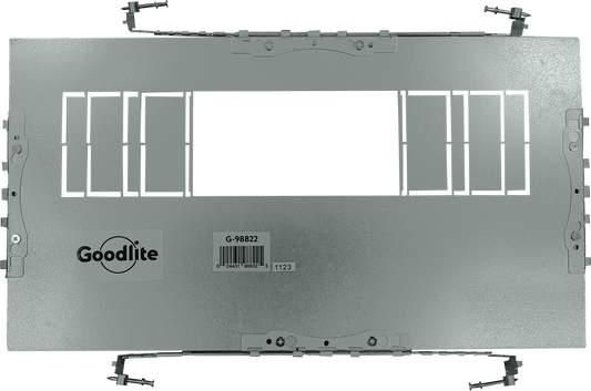 3.5″ Rectangular Flanged New construction plate