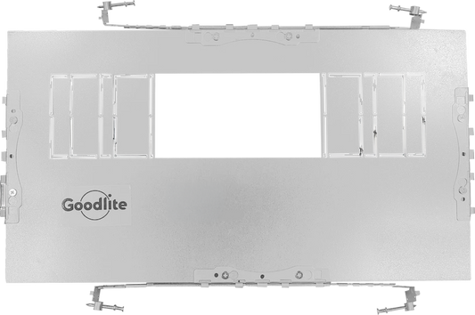 3.7″ Rectangular Flanged New construction plate