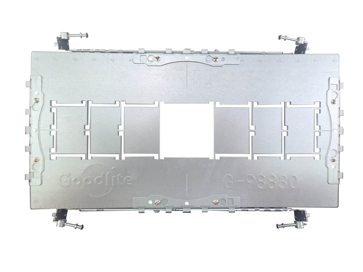 2.83″ Rectangular Flanged New construction plate