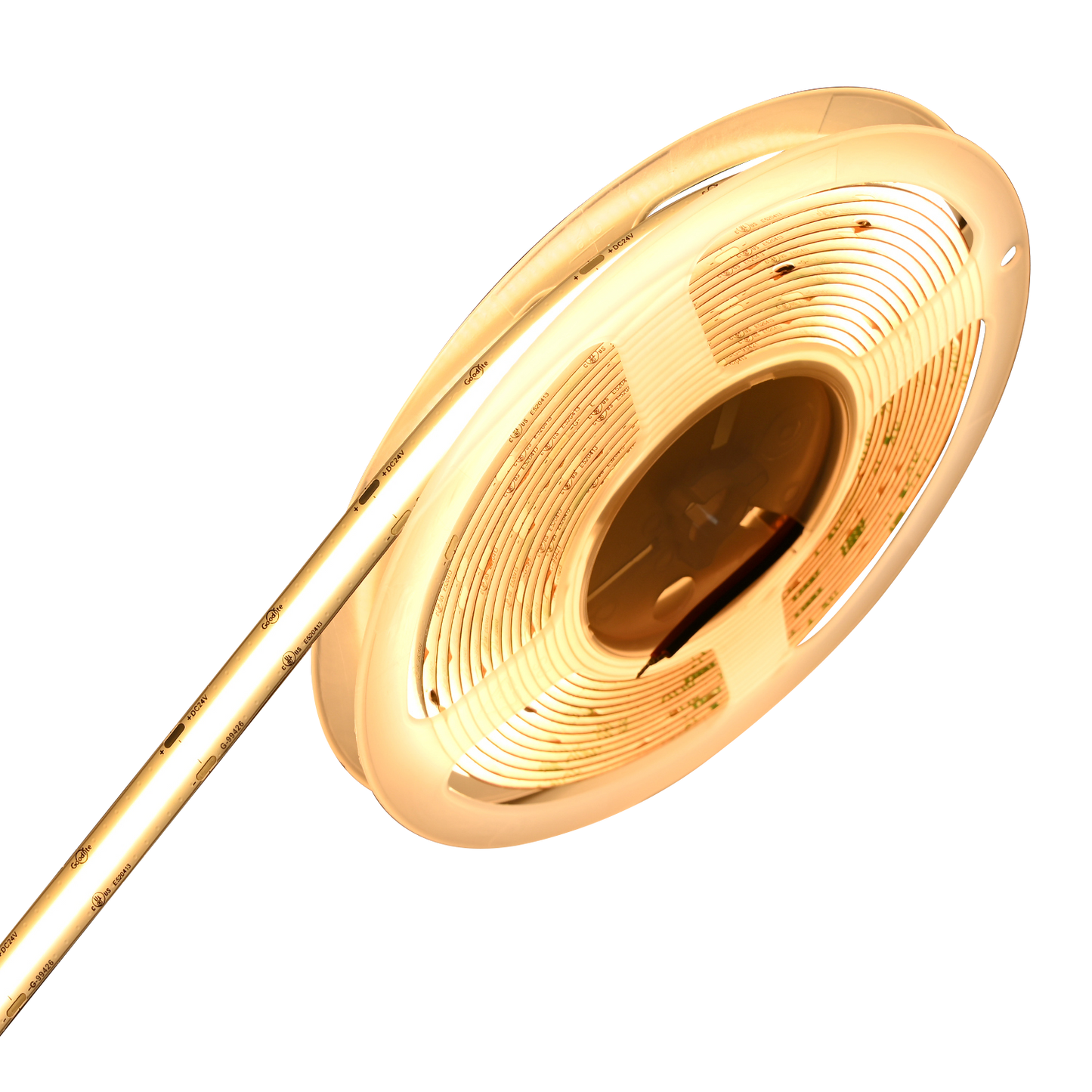 3W 24V COB Tape Light 100ft 3000k