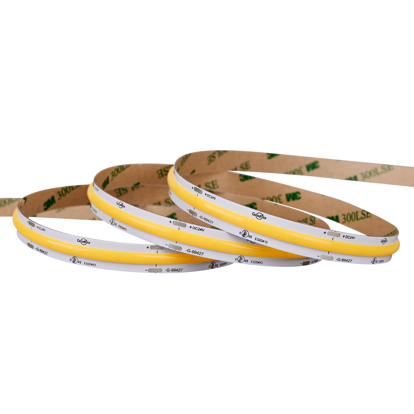 3W 24V COB Tape Light 100ft 3500k