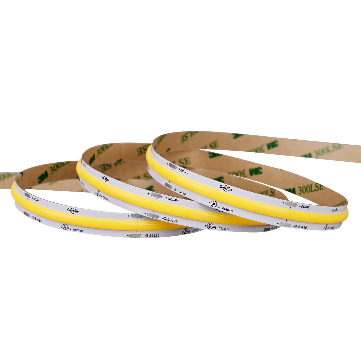 3W 24V COB Tape Light 100ft 5000k
