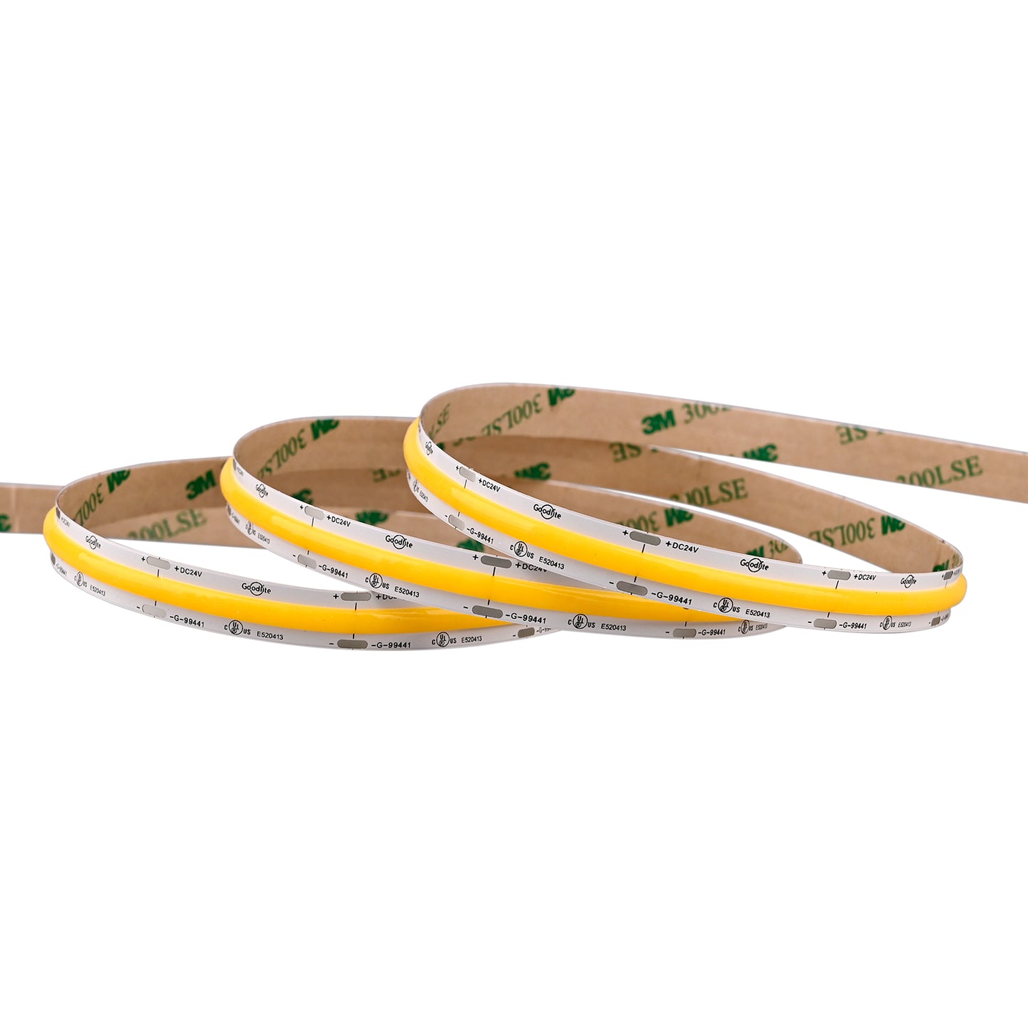 3W 24V COB Long Voltage Run 70ft 3000K