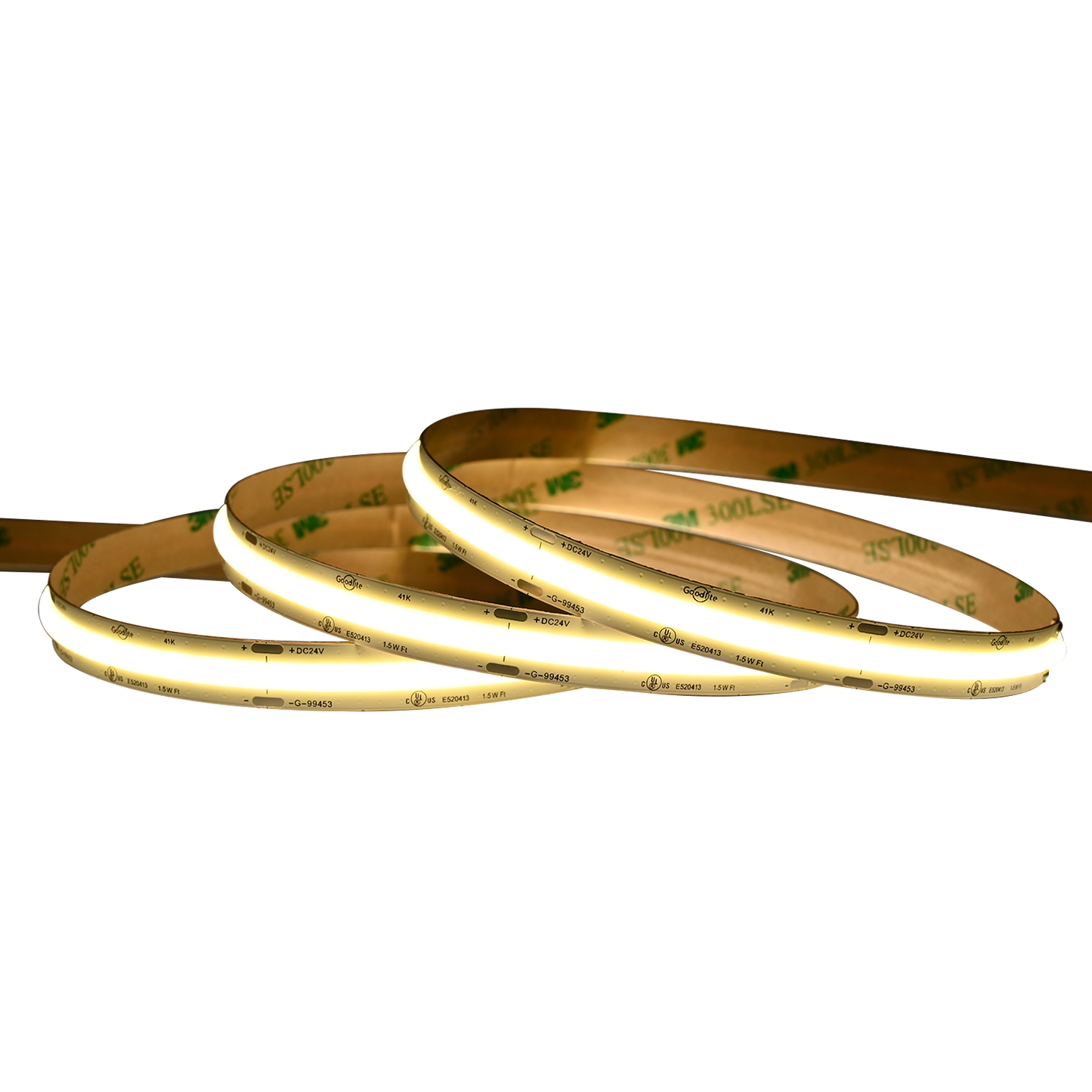 1.5W 24V COB Tape Light 4100k