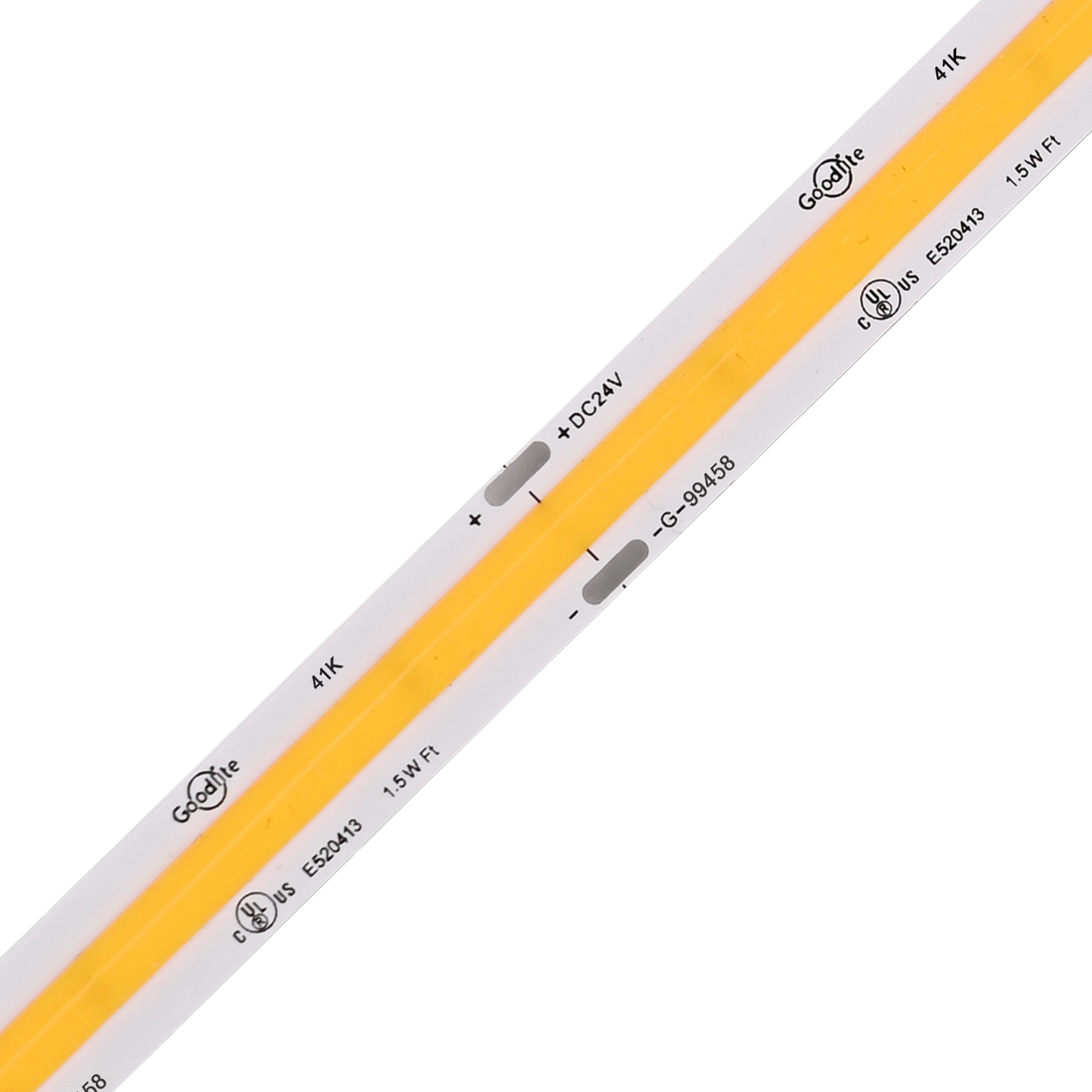 1.5W 24V COB Tape Light 100ft 4100k