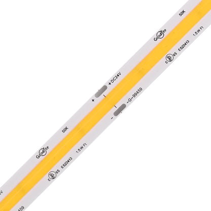 1.5W 24V COB Tape Light 100ft 5000k