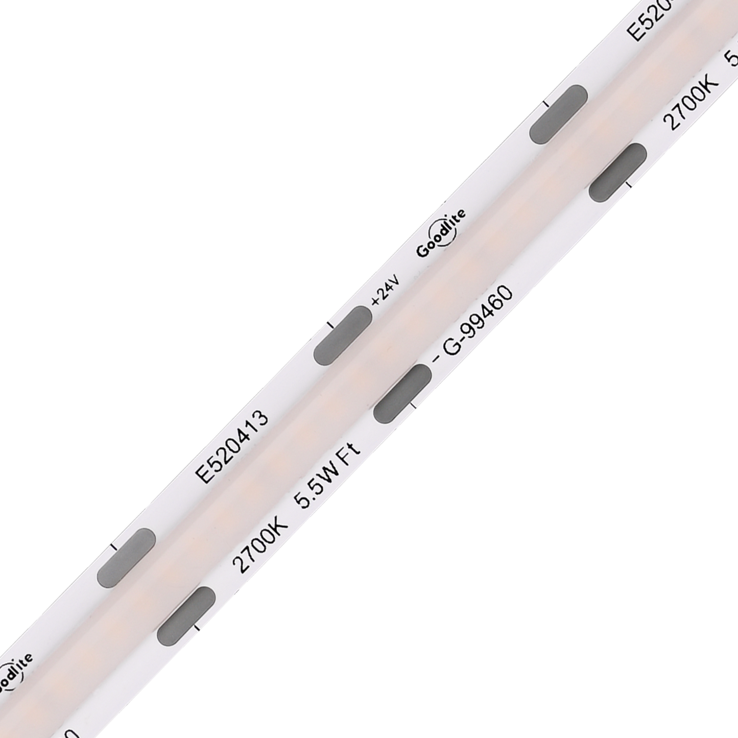 5.5W 24V SOB Tape Light 2700k
