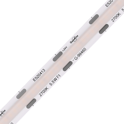 5.5W 24V SOB Tape Light 2700k