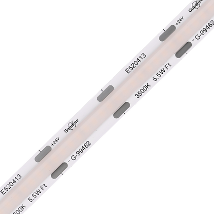 5.5W 24V SOB Tape Light 3500k