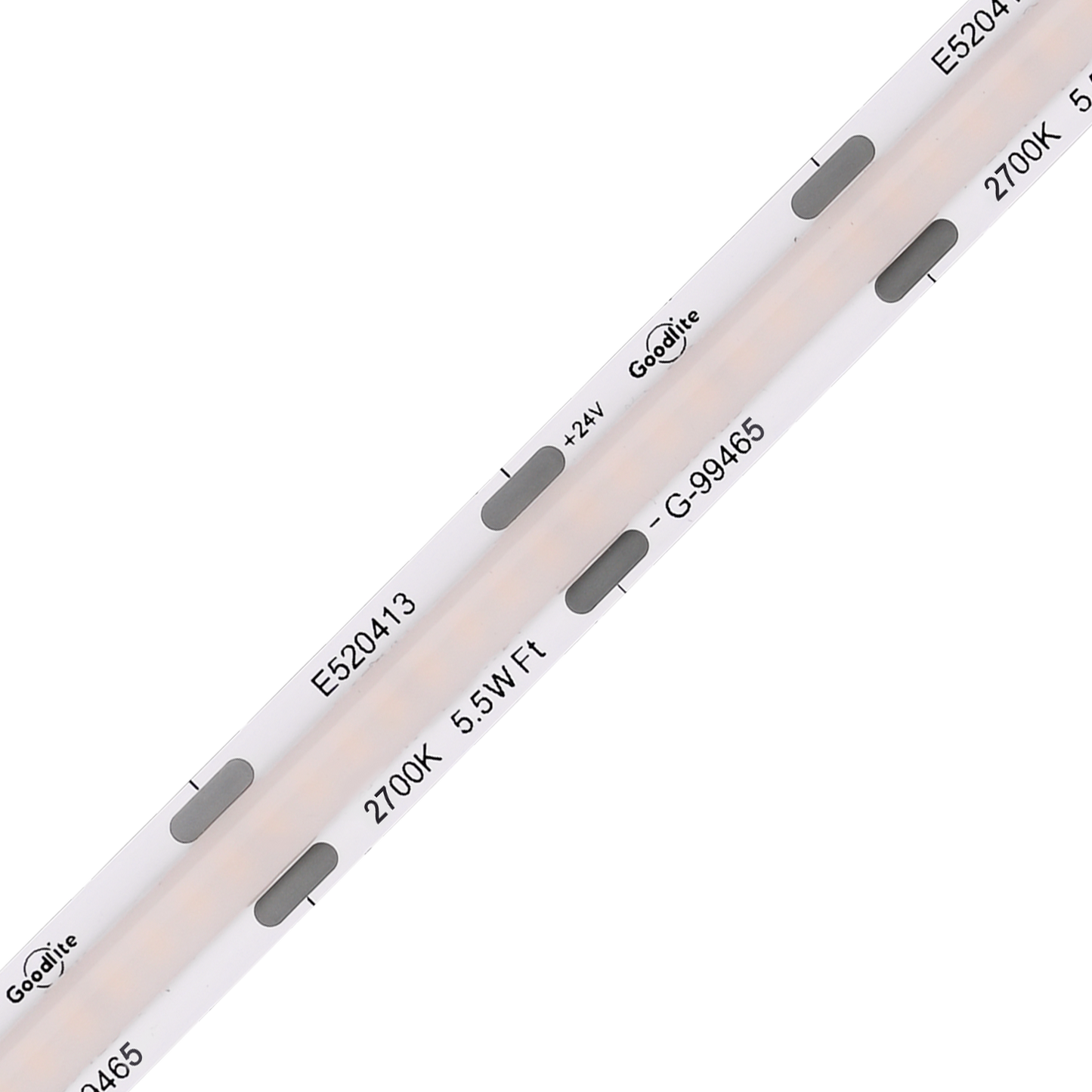 5.5W 24V SOB Tape Light 100ft 2700k