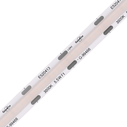 5.5W 24V SOB Tape Light 100ft 3000k