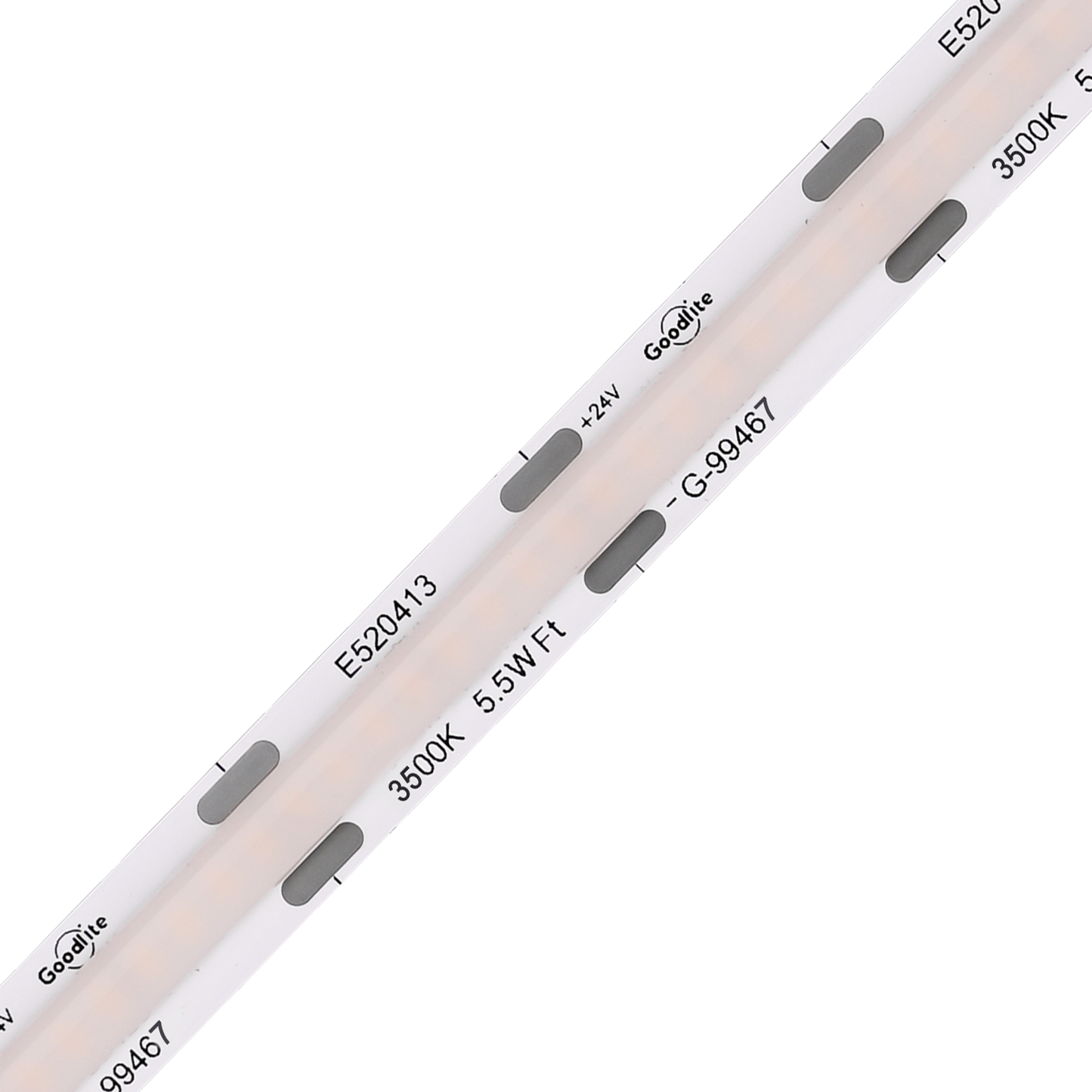 5.5W 24V SOB Tape Light 100ft 3500k