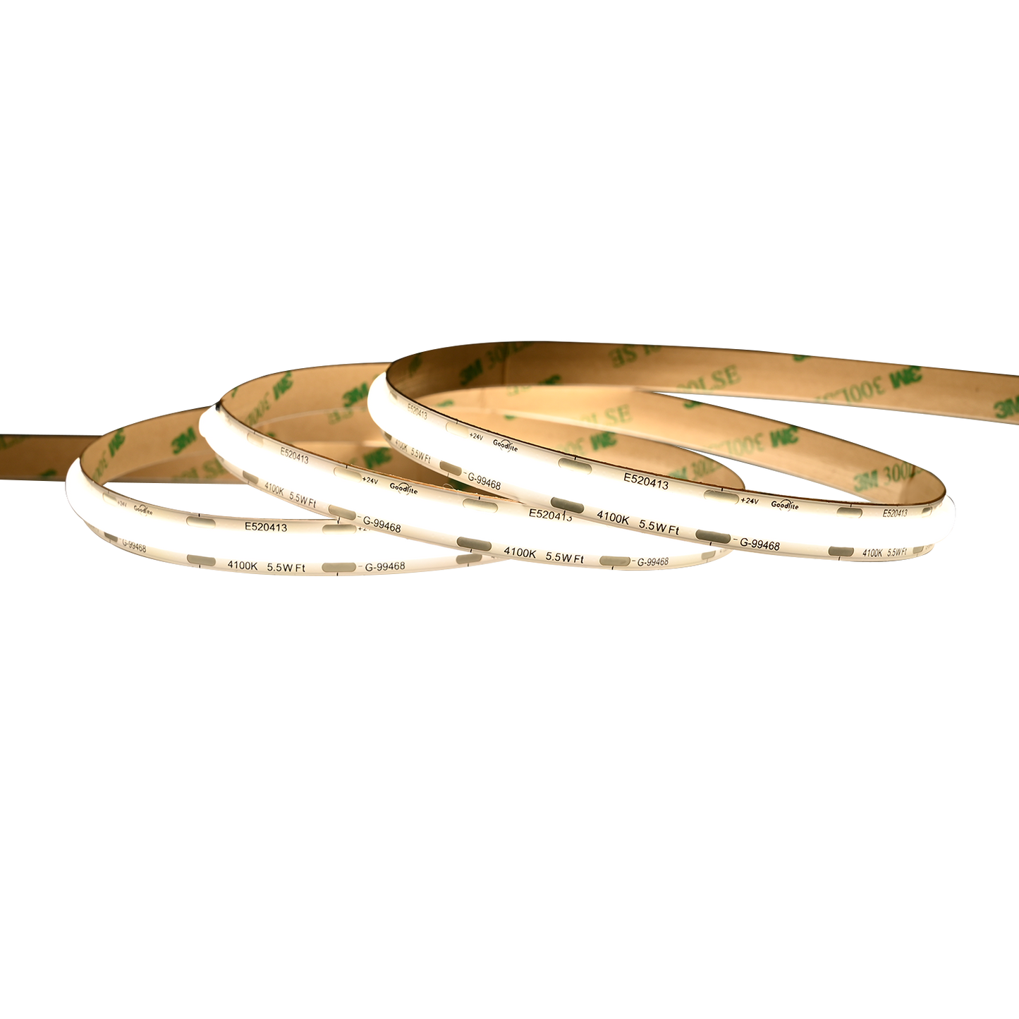 5.5W 24V SOB Tape Light 100ft 4100k