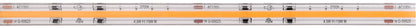 4.5W 120V Wet Rated COB Tape Light 100ft 2700K