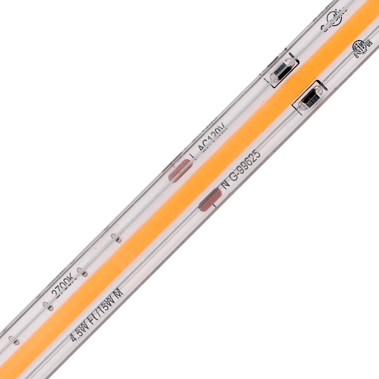 4.5W 120V Wet Rated COB Tape Light 100ft 2700K