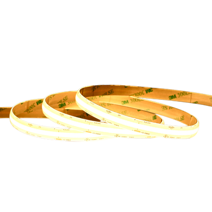 5.5W 24V IP65 Wet Rated COB Tape Light 2700k