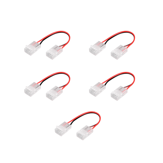 IP65 4" Clear Jumper Connector 5PK