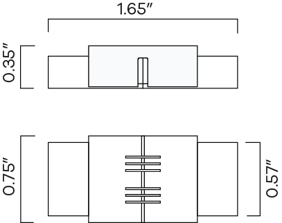 IP68 RGBWW Clear Connector 5PK