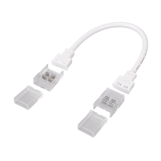 IP68 RGBWW 6" Clear Jumper Connector 5PK