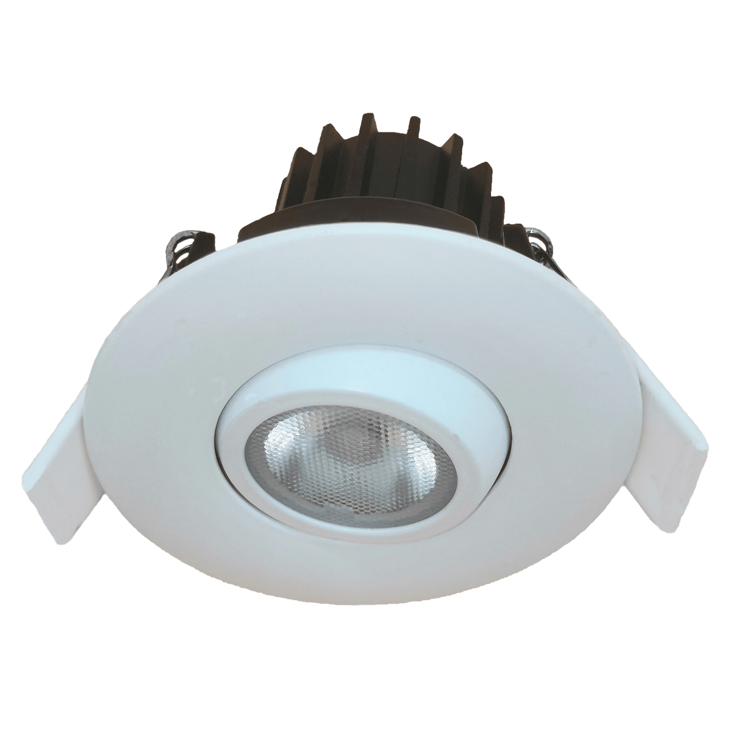 2" Round Flushed Gimbal (White)