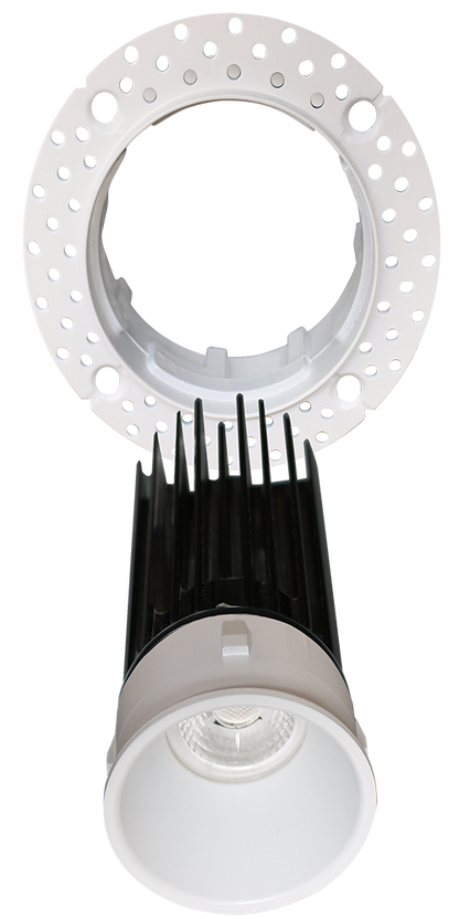 2” HO Round Trimless Luminaire (White)