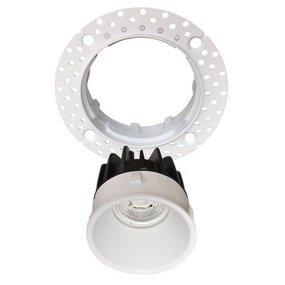 2” Round Trimless Luminaire (White)