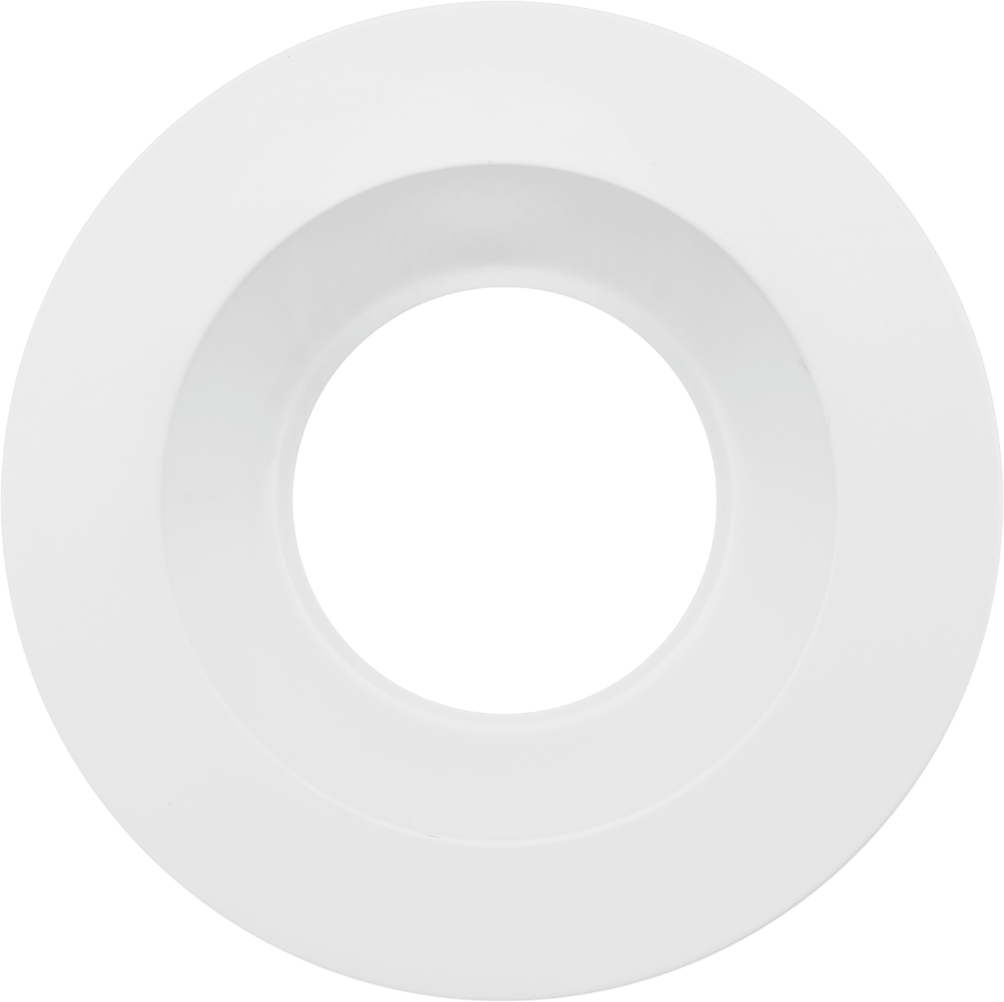 3.5 Inch White Round Trim (Gen1)
