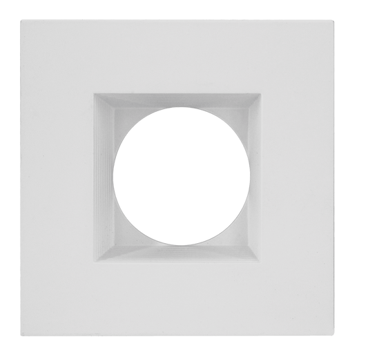 3.5 Inch White Square Baffle Trim (Gen1)
