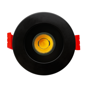 2 Inch Round Luminaire Black (Gen1)