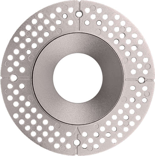 4 Inch Nickel Round Trimless Kit