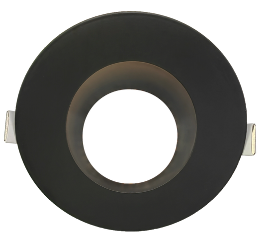 4 Inch Black Wall Wash Round Trim