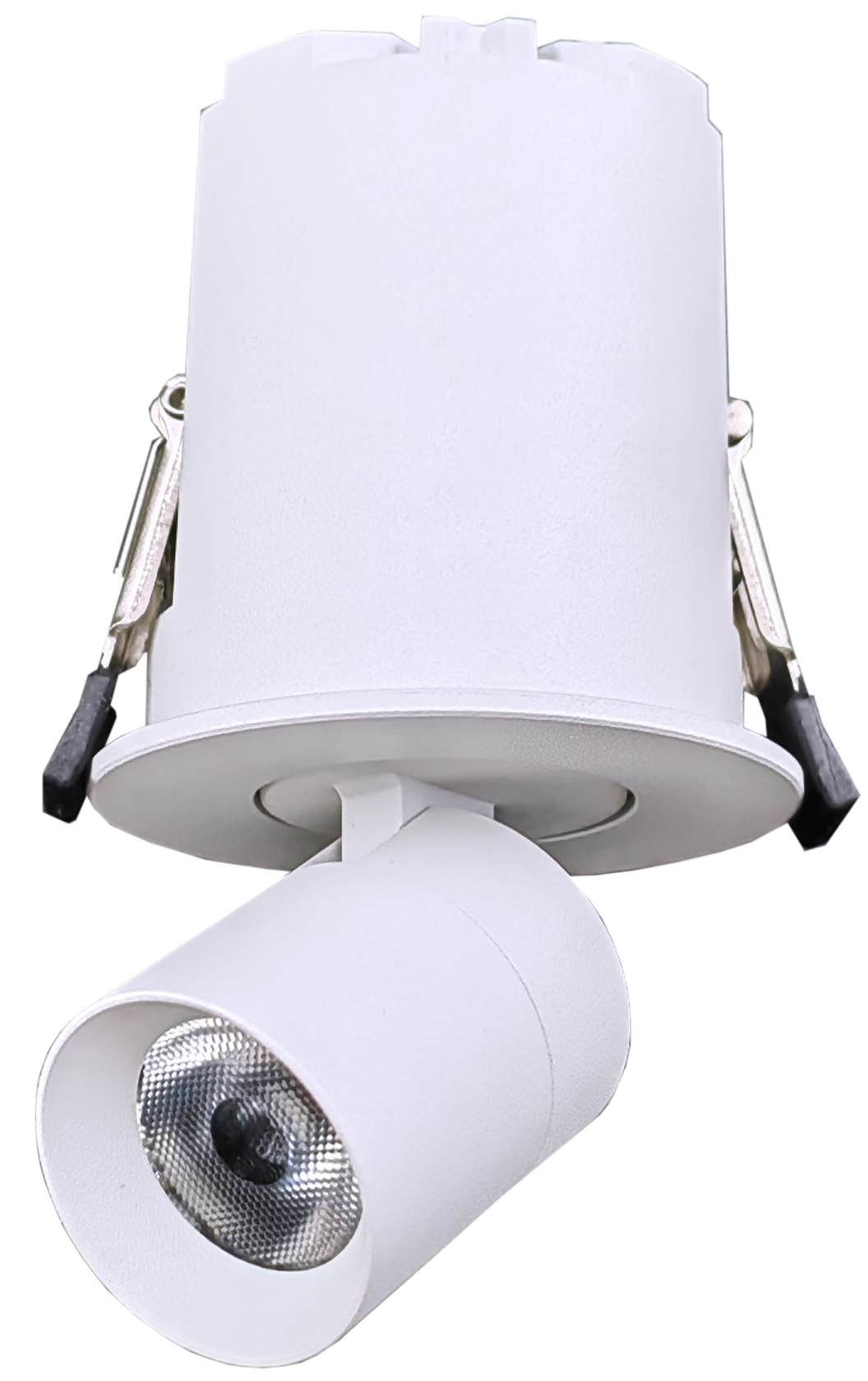2" Round Retractable White