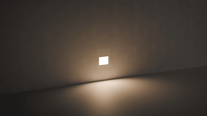 Trimless Vertical Step Light (White)