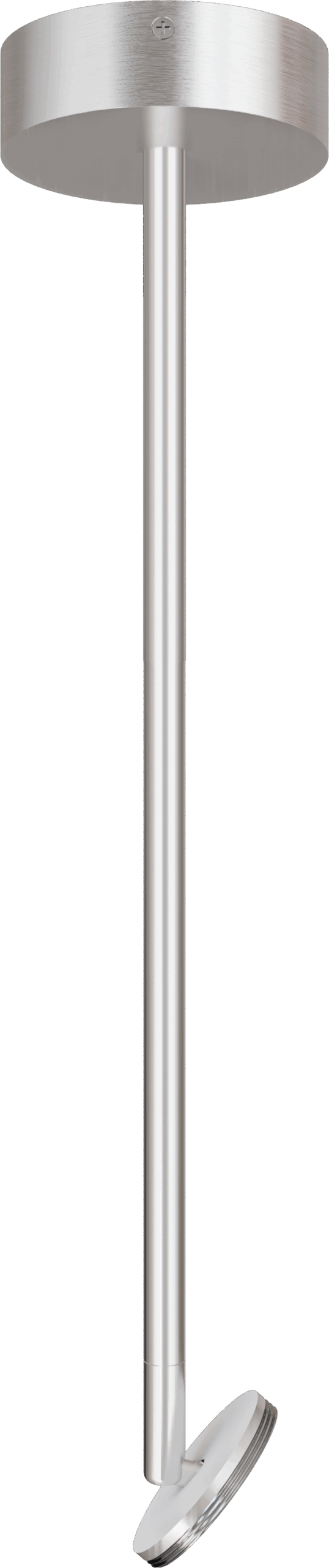 3 Inch Surface Mount Adjustable Stem Pendent (Brushed Nickel)