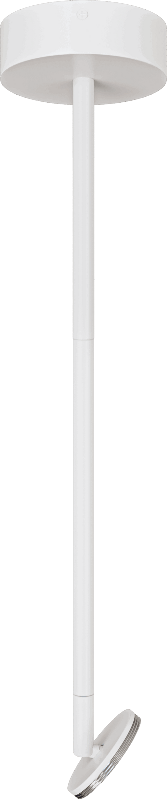 3 Inch Surface Mount Adjustable Stem Pendent (White)