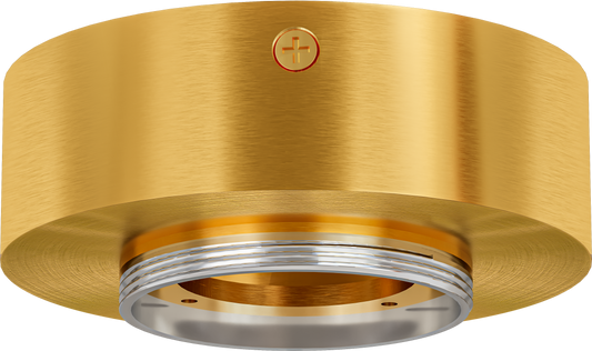 3 Inch Surface Mount Canopy (Brushed Brass)