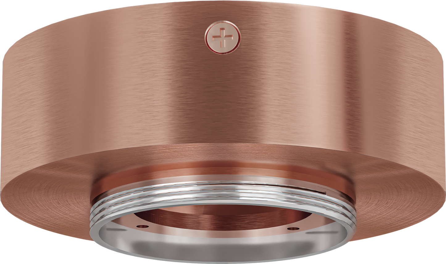 3 Inch Surface Mount Canopy (Brushed Copper)