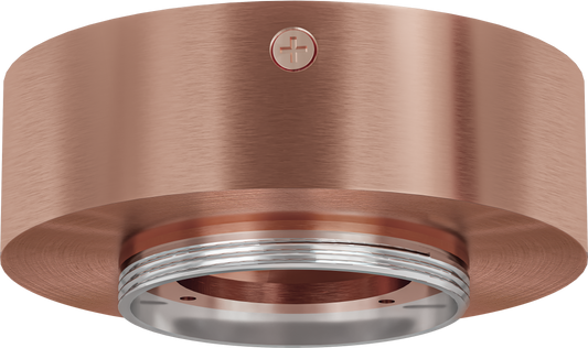 3 Inch Surface Mount Canopy (Brushed Copper)