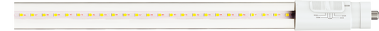 T8 8 Ft Led Bypass Clear 5CCT