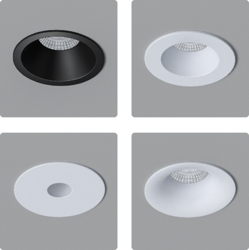 Square Trimless Architectural Downlight