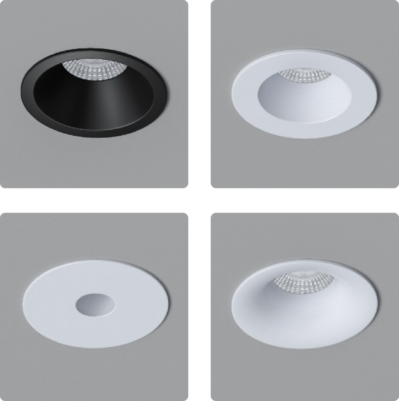 Square Trimless Architectural Downlight