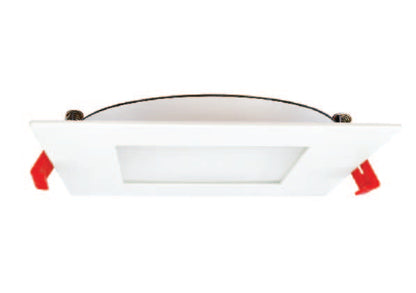 4" Square Flushed Slim 3500K