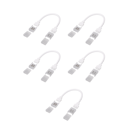 IP68 RGBWW 6" Clear Jumper Connector 5PK